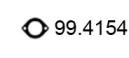 Asso 99.4154 Прокладка труби вихлопного газу Asso 99.4154 Прокладка труби вихлопного газу