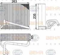 Hella 8FV 351 330-521 Конденсер