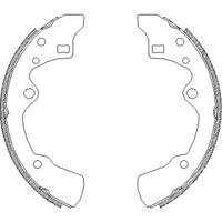 Remsa 4183.00 Колодки тормозные