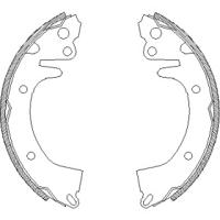 Remsa 4325.00 Колодки тормозные Remsa 4325.00 Колодки тормозные