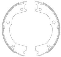 Remsa 4609.00 Колодки гальмівні