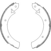 Remsa 4701.00 Колодки гальмівні