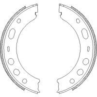 Remsa 4724.00 Колодки гальмівні