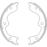 Remsa 4738.00 Колодки тормозные