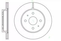 Remsa 61190.10 Диск гальмівний
