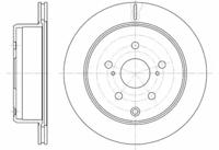 Remsa 61253.10 Диск гальмівний Remsa 61253.10 Диск гальмівний