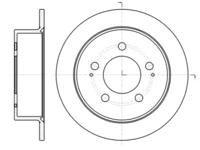 Remsa 61414.00 Диск гальмівний