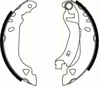 Triscan 810015482 Brake pads
