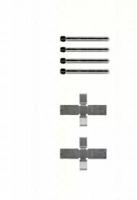 Triscan 8105101237 Монтажний комплект гальмівних колодок