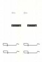 Triscan 8105101592 Монтажний комплект гальмівних колодок