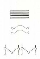 Triscan 8105101604 Spring set disc brake Triscan 8105101604 Spring set disc brake