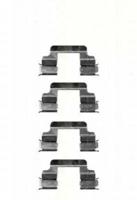 Triscan 8105101613 Монтажний комплект гальмівних колодок Triscan 8105101613 Монтажний комплект гальмівних колодок