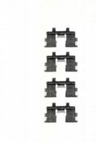 Triscan 8105141312 Монтажний комплект гальмівних колодок Triscan 8105141312 Монтажний комплект гальмівних колодок