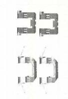 Triscan 8105141600 Монтажний комплект гальмівних колодок Triscan 8105141600 Монтажний комплект гальмівних колодок