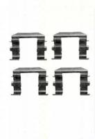 Triscan 8105181003 Комплект монтажный дисковых тормозных колодок Triscan 8105181003 Комплект монтажный дисковых тормозных колодок