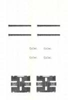 Triscan 8105271206 Монтажний комплект гальмівних колодок Triscan 8105271206 Монтажний комплект гальмівних колодок