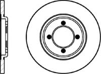 Mintex MDC280 Диск гальмівний