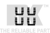 NK 7935615 Комплект монтажный дисковых тормозных колодок