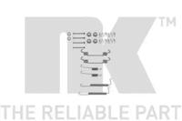 NK 7936710 Монтажний комплект гальмівних колодок