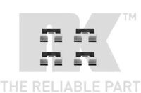 NK 7940214 Комплект монтажный дисковых тормозных колодок NK 7940214 Комплект монтажный дисковых тормозных колодок