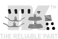 NK 79471880 Комплект монтажный дисковых тормозных колодок NK 79471880 Комплект монтажный дисковых тормозных колодок