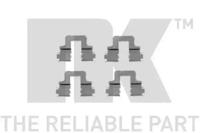 NK 7947606 Монтажний комплект гальмівних колодок NK 7947606 Монтажний комплект гальмівних колодок