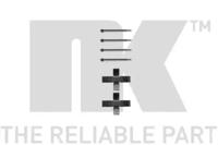 NK 7947925 Комплект монтажный дисковых тормозных колодок NK 7947925 Комплект монтажный дисковых тормозных колодок
