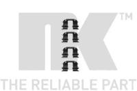 NK 7950285 Монтажний комплект гальмівних колодок