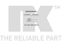 NK 7993892 Repair kit brake pad NK 7993892 Repair kit brake pad