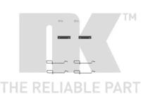 NK 7999125 Комплект монтажный дисковых тормозных колодок NK 7999125 Комплект монтажный дисковых тормозных колодок