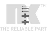 NK 7999913 Комплект монтажный дисковых тормозных колодок NK 7999913 Комплект монтажный дисковых тормозных колодок