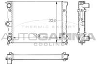 Autogamma 101066 Радиатор охлаждения двигателя
