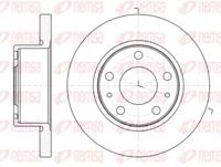 Kawe 61007 00 Диск тормозной