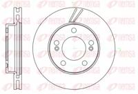 Kawe 61040 10 Диск гальмівний