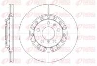 Kawe 61155 10 Диск тормозной