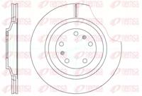 Kawe 61206 10 Brake disc
