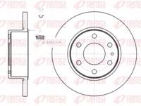 Kawe 61274 00 Диск гальмівний