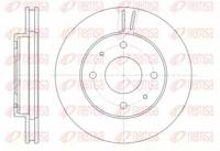 Kawe 6394 10 Диск тормозной
