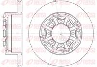Kawe 6420 00 Диск гальмівний