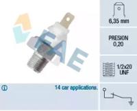 FAE 11700 Sensor assy oil pressure FAE 11700 Sensor assy oil pressure