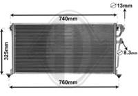 Diederichs DCC1712 Испаритель кондиционера