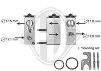 Diederichs DCE1027 Розширювальний клапан кондиціонера