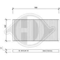 Diederichs DCI0016 Фільтр салона