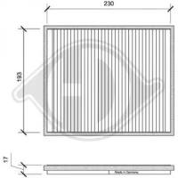 Diederichs DCI0061 Фільтр салону