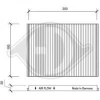 Diederichs DCI0096 Фільтр салону