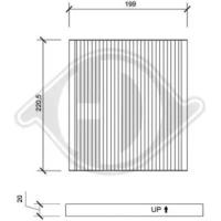 Diederichs DCI0102 Фільтр салону