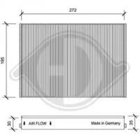 Diederichs DCI0154 Фільтр салона