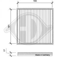 Diederichs DCI0175 Фільтр салону