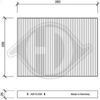 Diederichs DCI1005 Фільтр салону