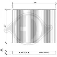 Diederichs DCI1014 Фільтр салону